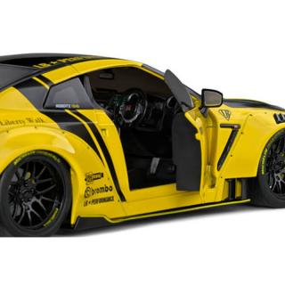 Nissan GT-R (R35) gelb Liberty Walk Body Kit 2.0 2020 S1805809 Solido 1:18 Metallmodell